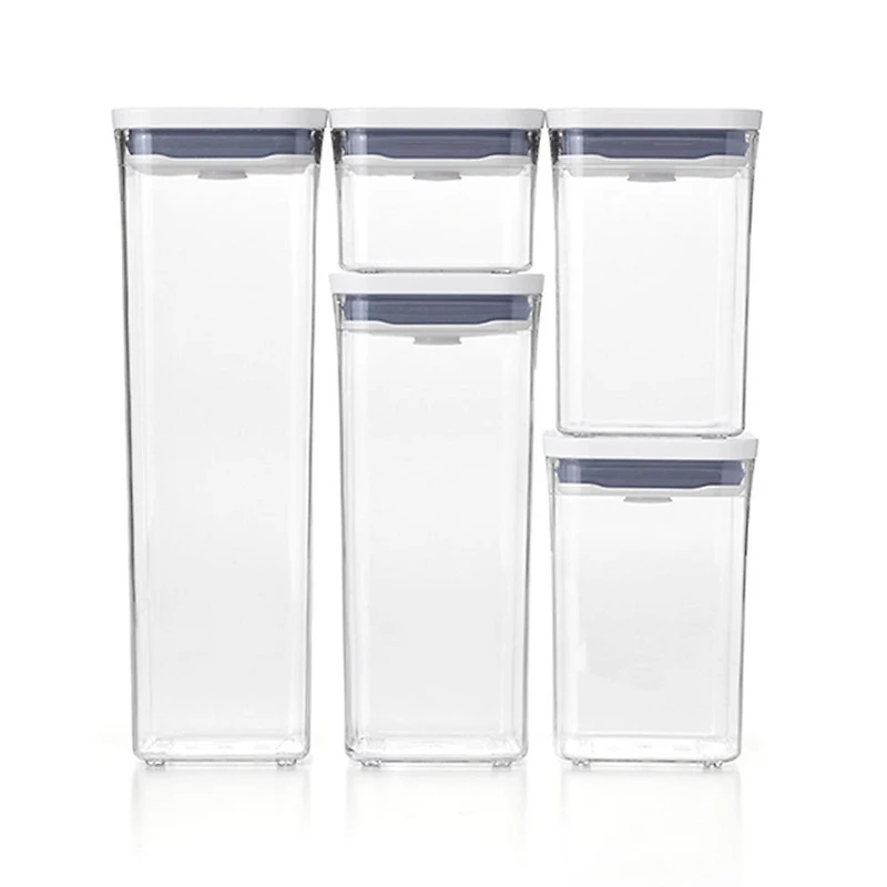 OXO Good Grips Pop Square Storage Canister Combo Set of 5