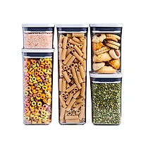 OXO Good Grips Pop Square Storage Canister Combo Set of 5