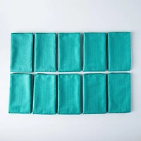 KSP Ultimate Clean All-Purpose Microfiber Cloth - Set/10 (Turquoise)