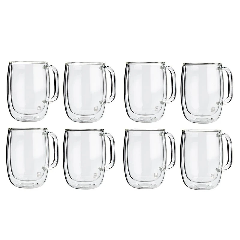 ZWILLING Sorrento Double Wall 'Buy 6 & Get 8' Coffee Mug with Handle