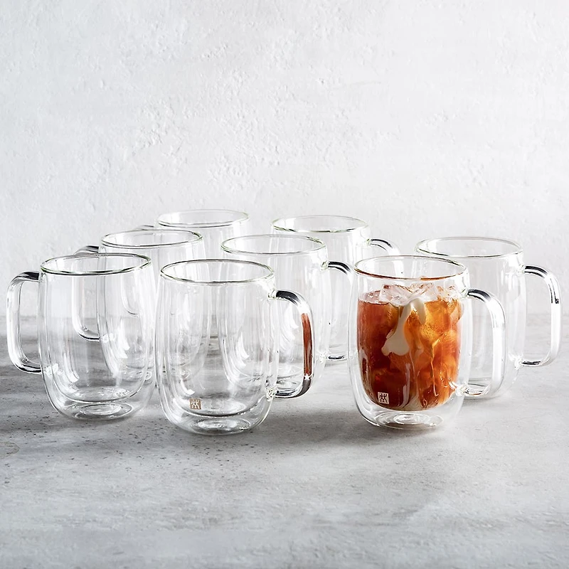 ZWILLING Sorrento Double Wall 'Buy 6 & Get 8' Coffee Mug with Handle
