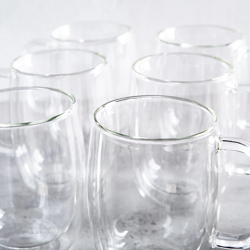 ZWILLING Sorrento Double Wall 'Buy 6 & Get 8' Coffee Mug with Handle