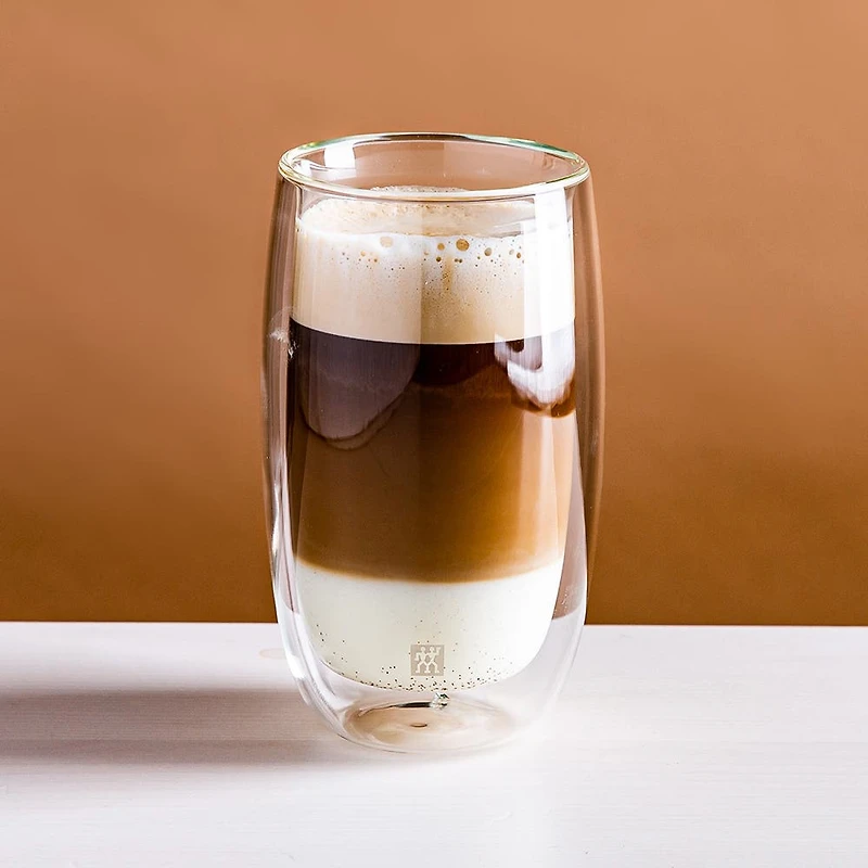 ZWILLING Sorrento Double Wall 'Buy 6 & Get 8' Latte Macchiato Glasses