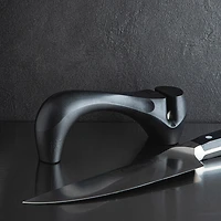 Henckels Kitchen Elements Pull-Through Knife Sharpener (Black)