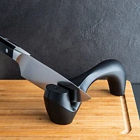 Henckels Kitchen Elements Pull-Through Knife Sharpener (Black)