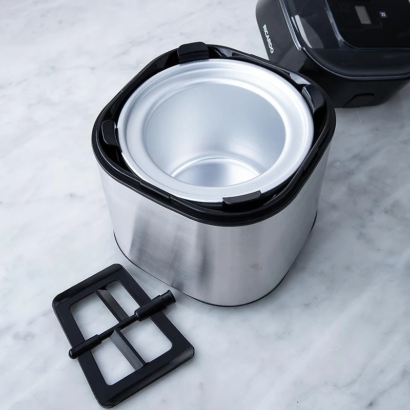 Ricardo Digital Ice Cream Maker (Black/Brushed St/St)