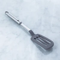 ZWILLING Pro Silicone Slotted Turner (Black/Stainless Steel)