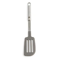 ZWILLING Pro Silicone Slotted Turner (Black/Stainless Steel)