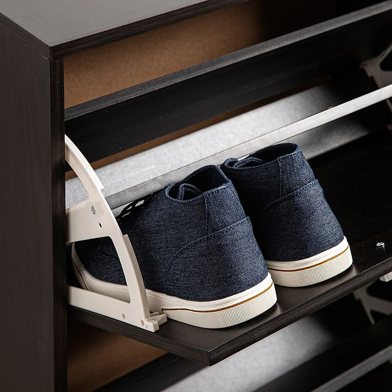KSP Toby Shoe Cabinet 2-Drawer (Mocha)
