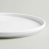 A La Carte 'Bergen' Porcelain Dinner Plate (White)