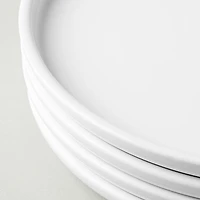 A La Carte 'Bergen' Porcelain Dinner Plate (White)