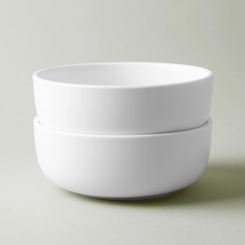 A La Carte 'Bergen' Porcelain Cereal Bowl (White)