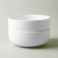 A La Carte 'Bergen' Porcelain Cereal Bowl (White)