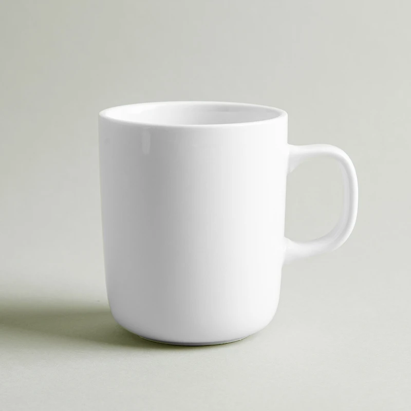 A La Carte 'Bergen' Porcelain Mug 350ml (White)