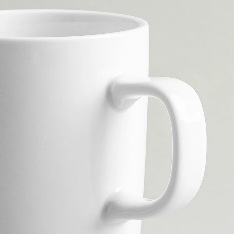 A La Carte 'Bergen' Porcelain Mug 350ml (White)