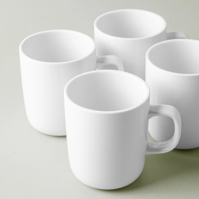 A La Carte 'Bergen' Porcelain Mug 350ml (White)