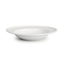 A La Carte 'Bergen' Porcelain Soup and Pasta Plate (White)