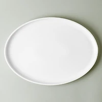 A La Carte 'Essentials' Porcelain 14" Oval Platter (White)