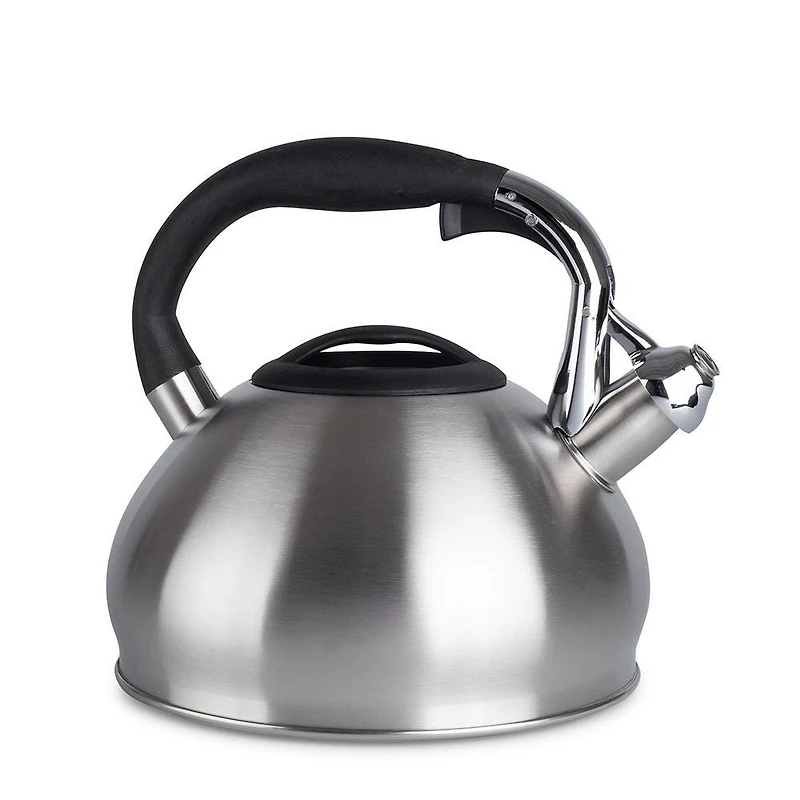 Polder Gumdrop Whistling Stovetop Kettle (Stainless Steel)