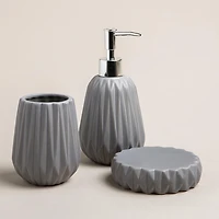 Harman Gem Ceramic Bath Accessory Combo - Set of 3 (Grey)