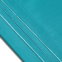 Hotel & Home Ultra-Soft Microfiber Queen Sheet - Set of 4 (Turquoise)