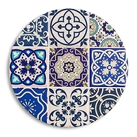KSP Ceramica 'Spanish Tile' Ceramic Trivet 20cm (Blue)