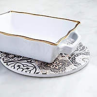 KSP Ceramica 'Spanish Tile' Ceramic Trivet (Grey)