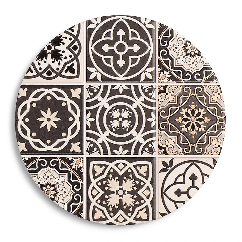 KSP Ceramica 'Spanish Tile' Ceramic Trivet (Grey)