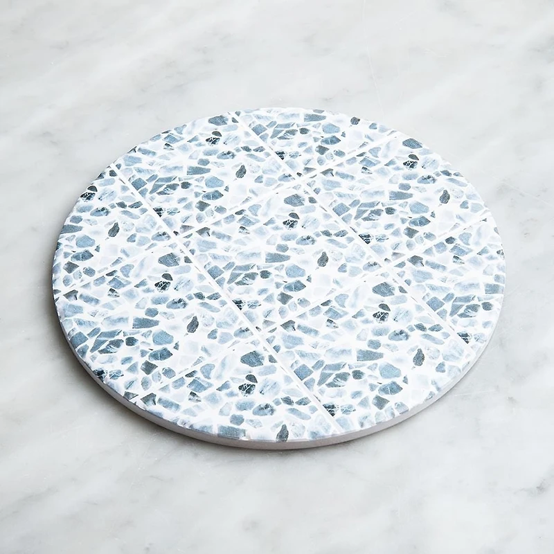 KSP Ceramica 'Capri' Ceramic Trivet (Blue/Grey)