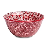 KSP Oishi 'Sakura' Stoneware Bowl - Small (Red)
