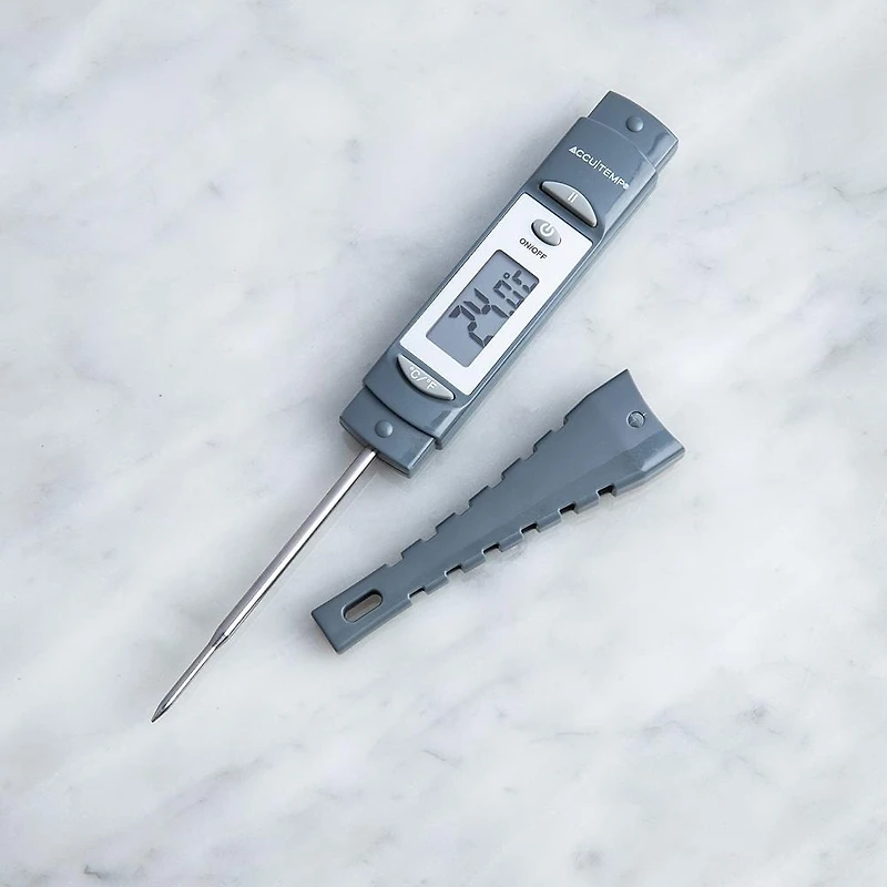 Accu-Temp Platinum Thermometer Digital Rapid Read (Black)