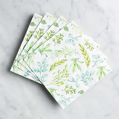 Harman 3-Ply 'Eucalyptus' Paper Napkin (Green)