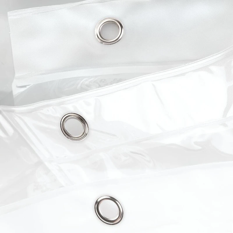 iDesign Peva '4.4-Gauge' Shower Curtain Liner (Clear)