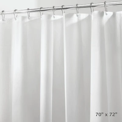 iDesign Peva '4.4-Gauge' Shower Curtain Liner (Frosted)