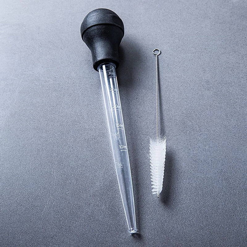Luciano Gourmet Turkey Time Turkey Baster with Cleaning Brush (Asstd.)