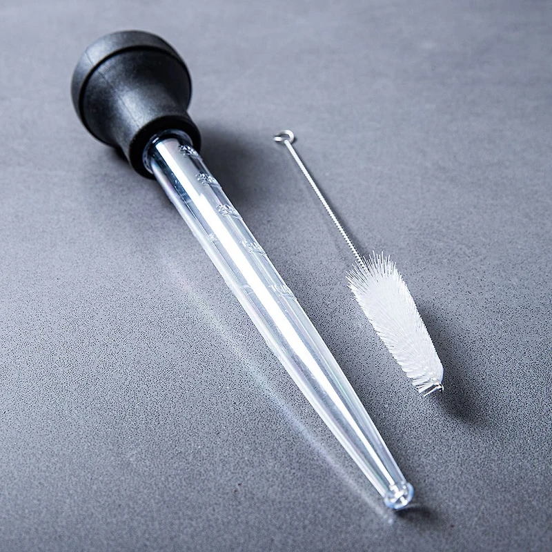 Luciano Gourmet Turkey Time Turkey Baster with Cleaning Brush (Asstd.)