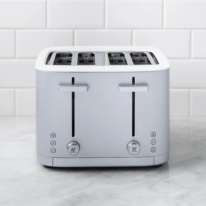 ZWILLING Enfinigy 4 Slice Toaster (Silver)