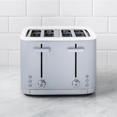 ZWILLING Enfinigy 4 Slice Toaster (Silver)
