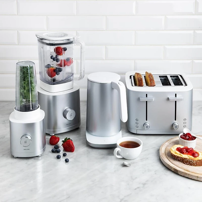 ZWILLING Enfinigy 4 Slice Toaster (Silver)