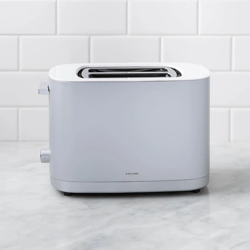 ZWILLING Enfinigy 2 Slice Toaster (White/Silver)