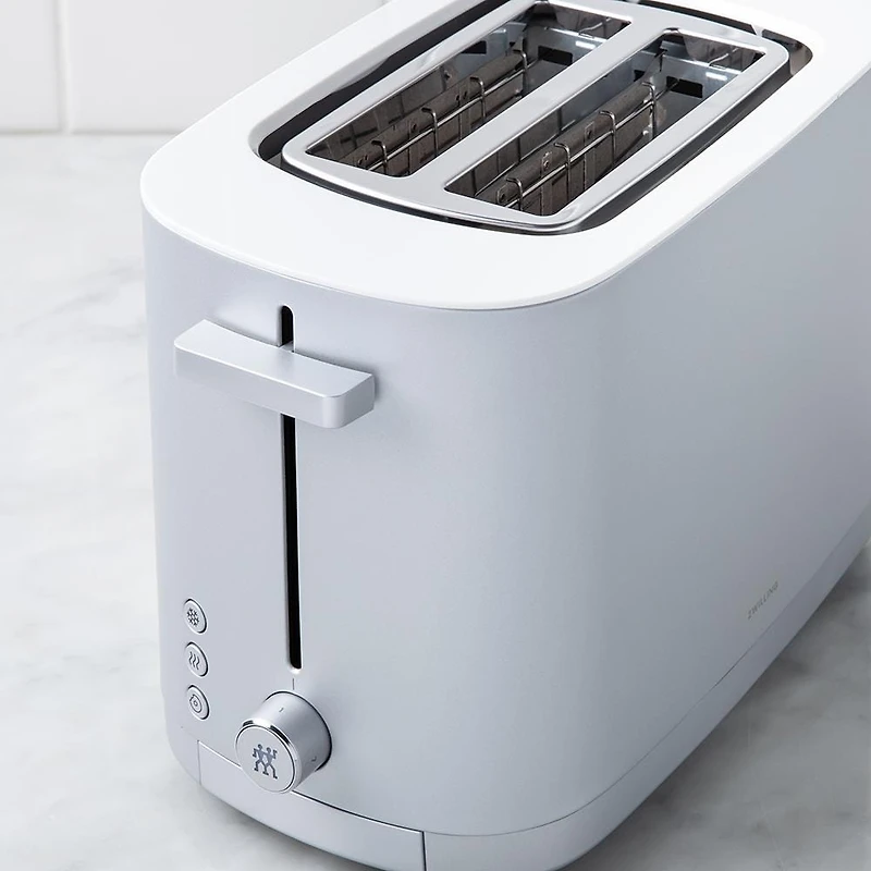 ZWILLING Enfinigy 2 Slice Toaster (White/Silver)