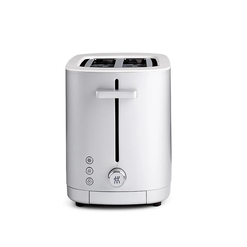 ZWILLING Enfinigy 2 Slice Toaster (White/Silver)