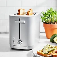 ZWILLING Enfinigy 2 Slice Toaster (White/Silver)