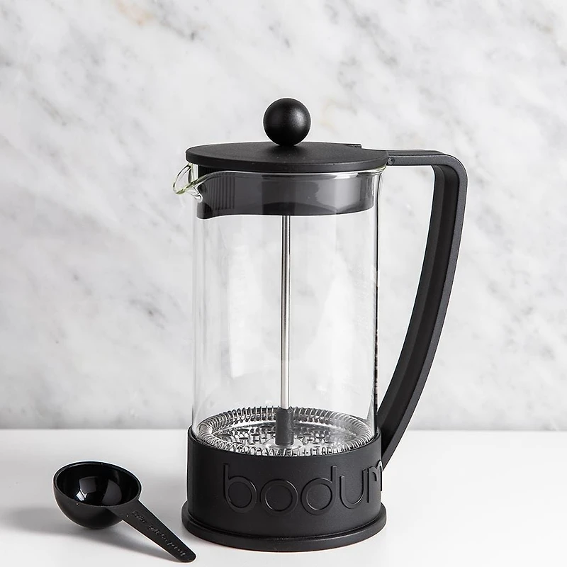 Bodum Brazil French Coffee Press (Black, 8-Cup)