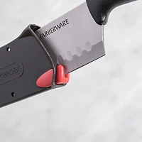 Farberware Edgekeeper Santoku Knife 7" with Sleeve (Black)