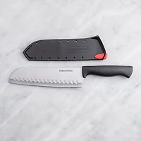 Farberware Edgekeeper Santoku Knife 7" with Sleeve (Black)