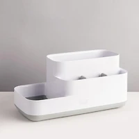 Joseph Joseph Smart Bath Easy-Store Bathroom Caddy (White/Grey)