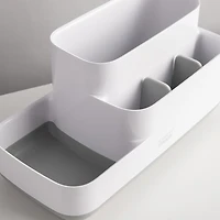 Joseph Joseph Smart Bath Easy-Store Bathroom Caddy (White/Grey)