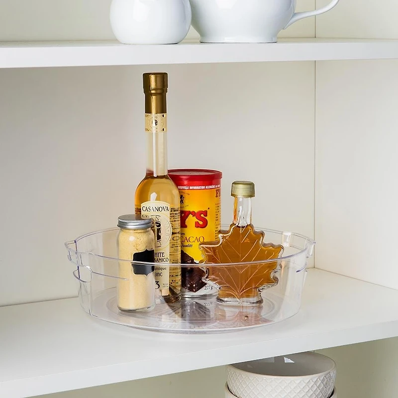 KSP Fridgestor Turntable (Clear) 11.5" dia x 3.3"
