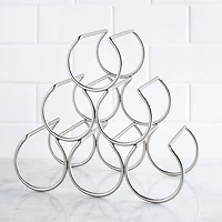KSP Vina Wine Rack 6-Bottle (Matte Nickel)